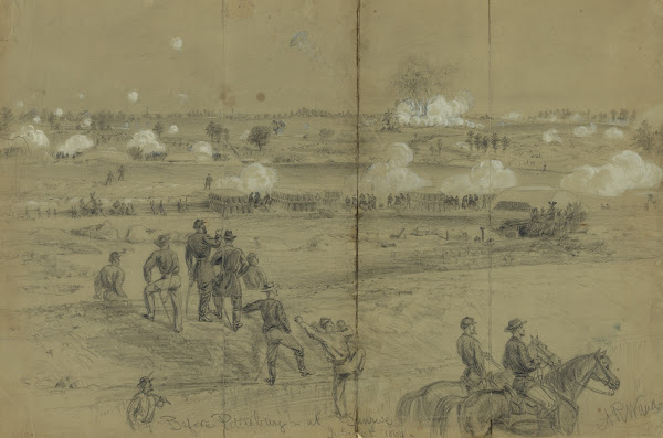 Before Petersburg at sunrise July 30th 1864 1864