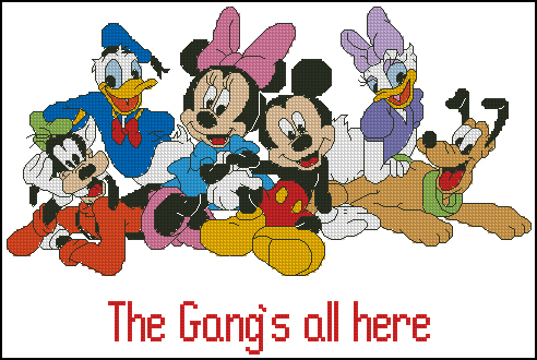 CMP X080 Mickey And His Friends