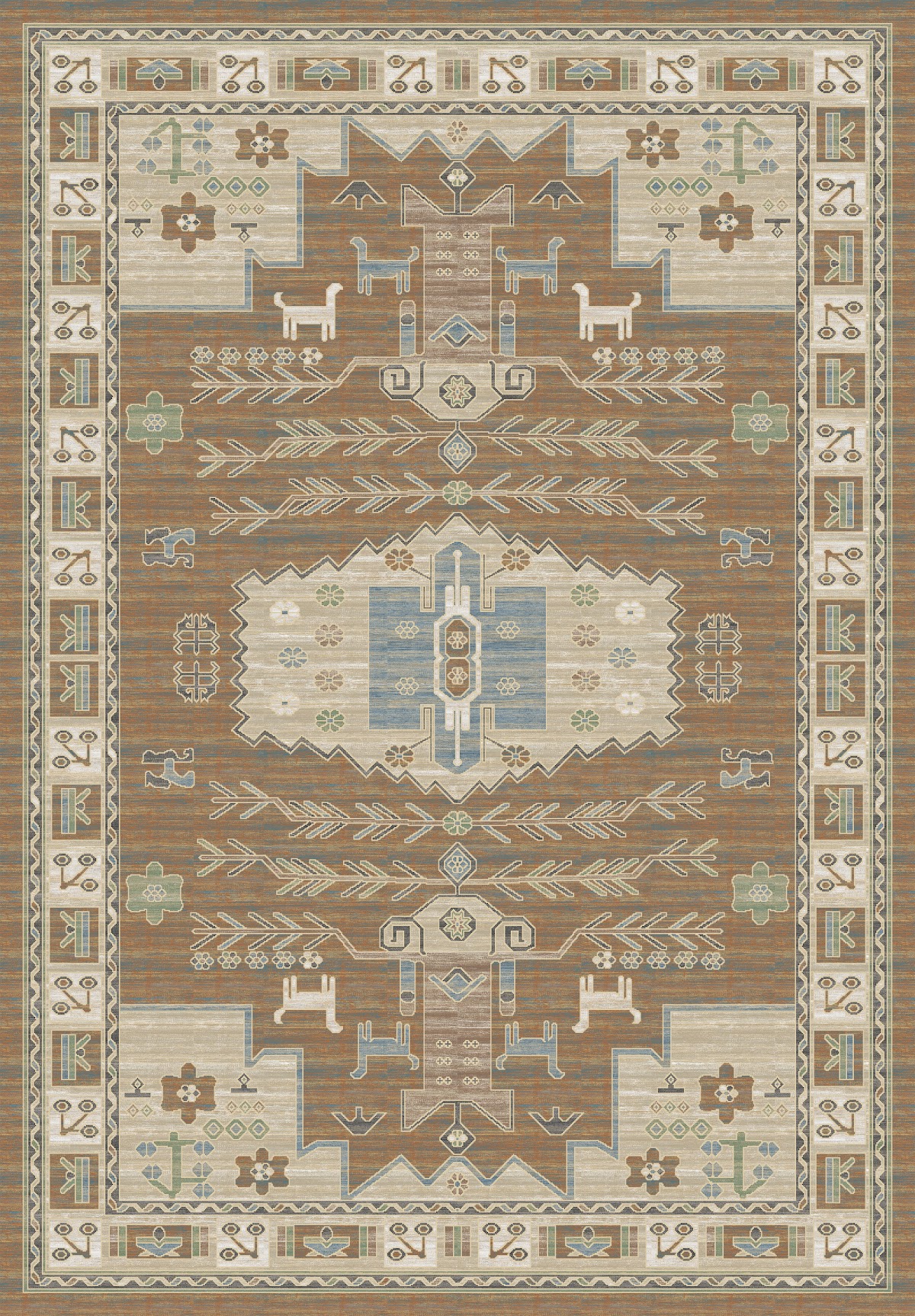 Kilim Collection C 0004 TERRA