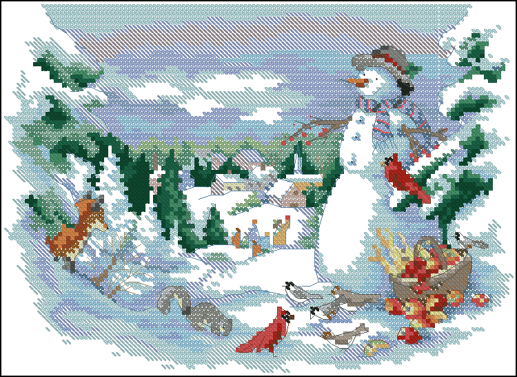 DIM08697 Friends Of The Snowman
