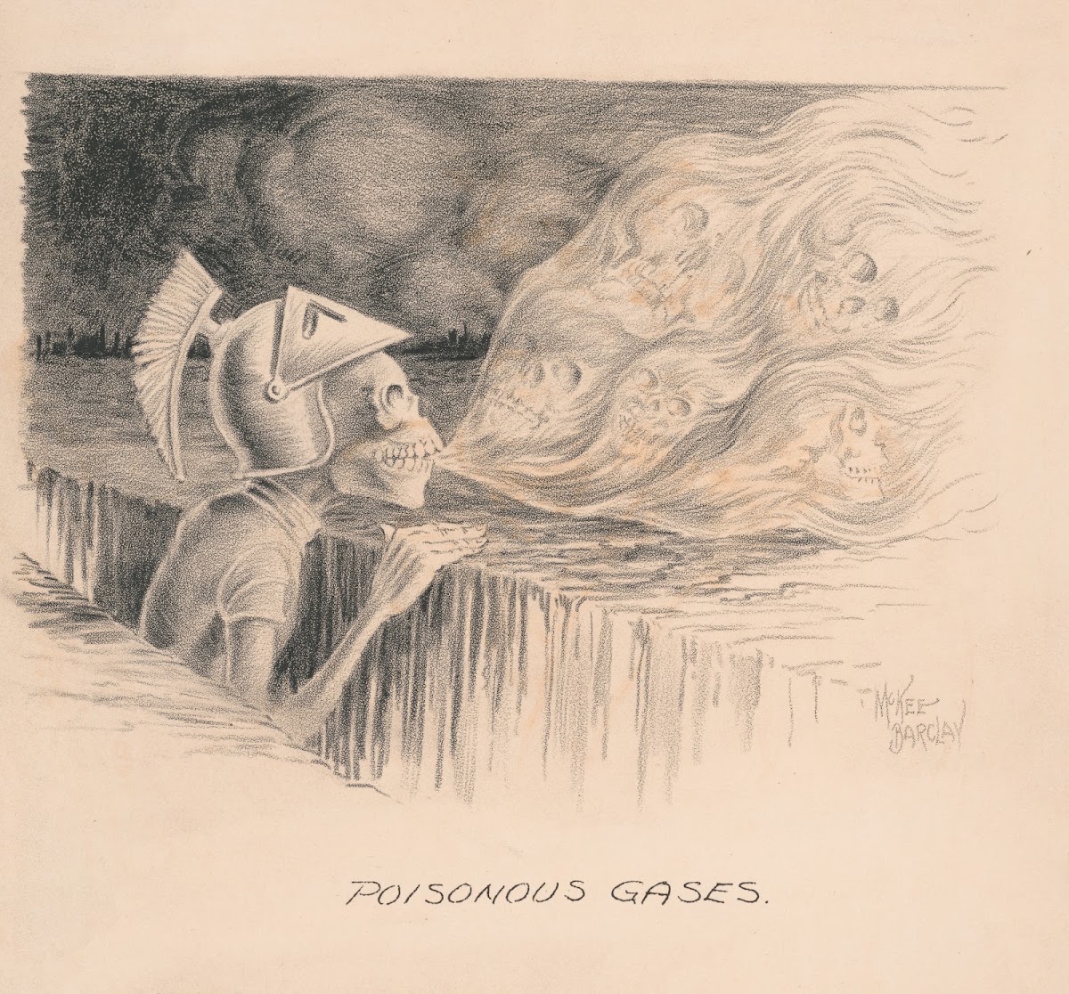Poisonous gasses 1914 1918