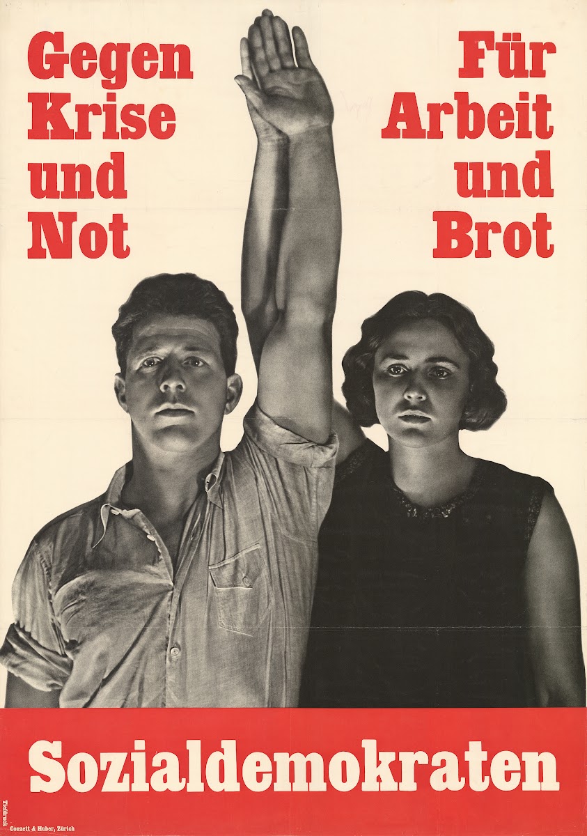 Gegen Krise Und Not  FüR Arbeit Und Brot  Sozialdemokraten 1931