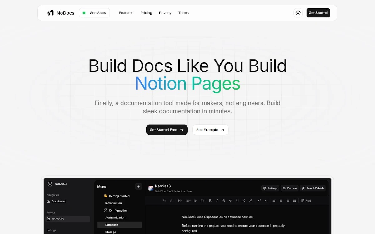 Captura de NoDocs