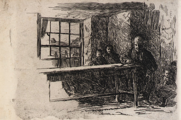 Fishermans HutInteriorIsle of Man 1889
