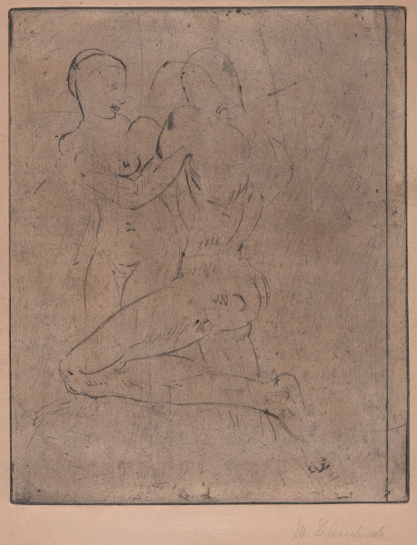 Rape II Raub II Weib halb 1911