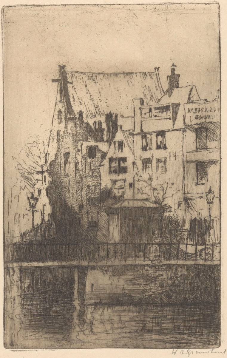 Oudezijds Kolk in Amsterdam 1888 1934