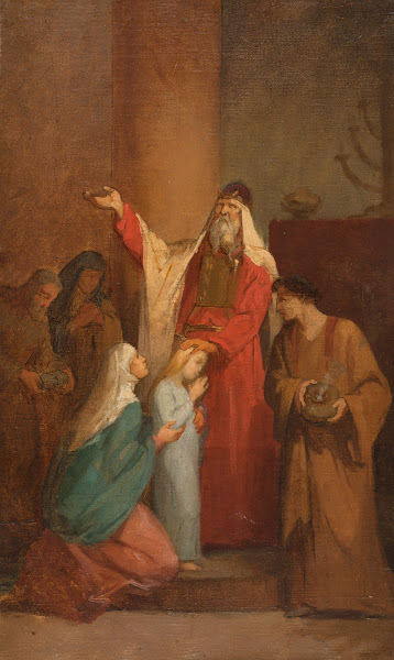 La Présentation de la Vierge au Temple 1866