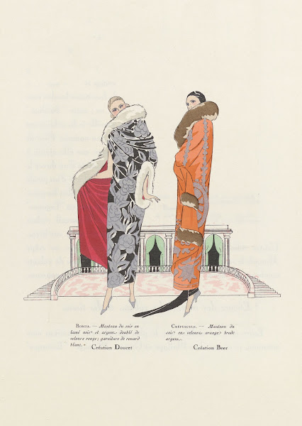 Art Goût Beauté  Manteau du soir 1924