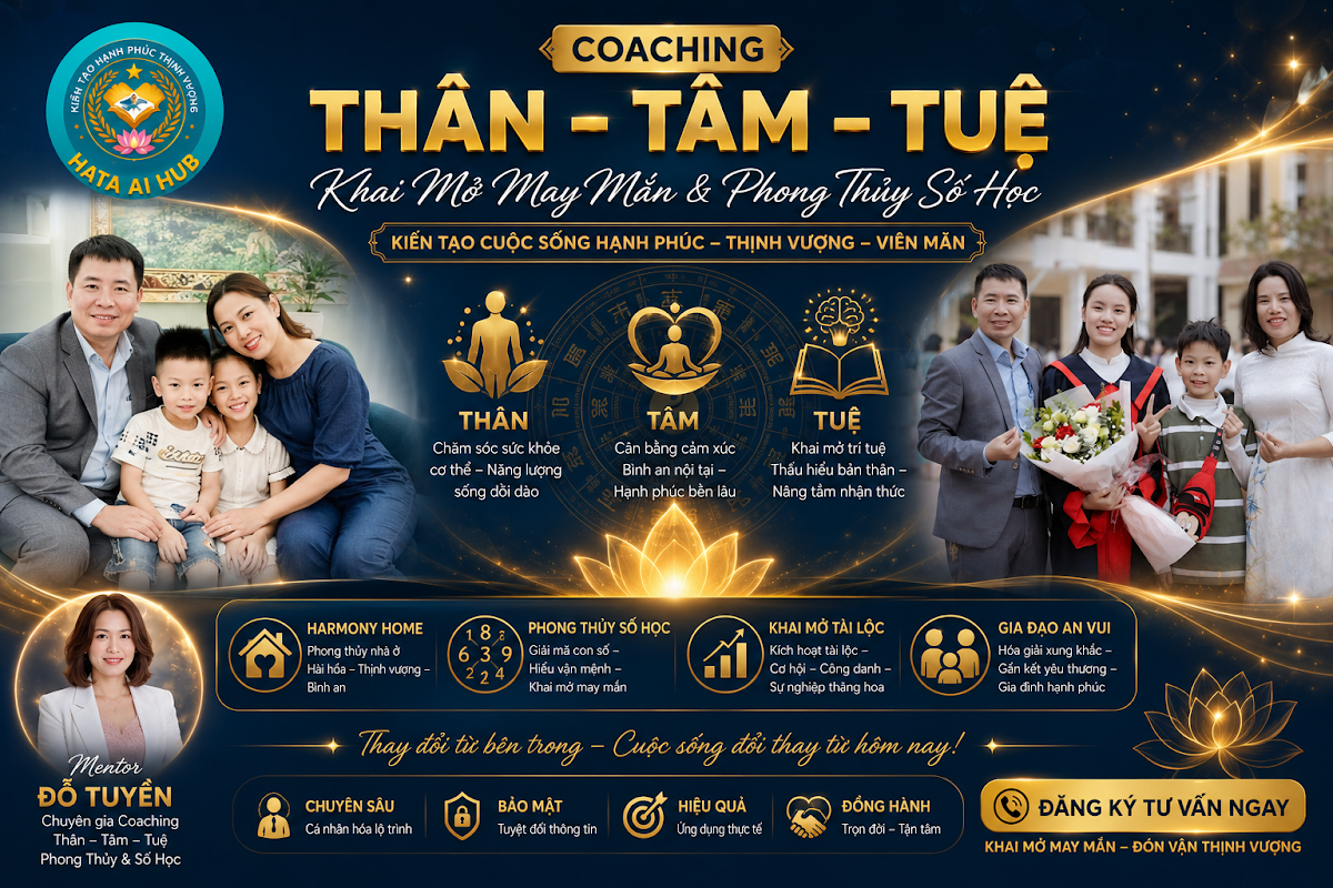 Coaching Chuyển Hoá Thân – Tâm – Tuệ (30 ngày)