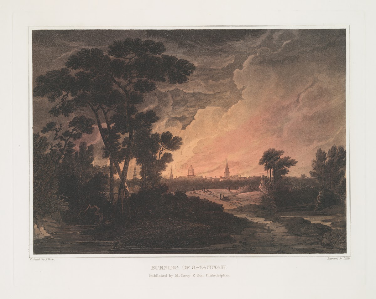 Burning of Savannah 1819   1821