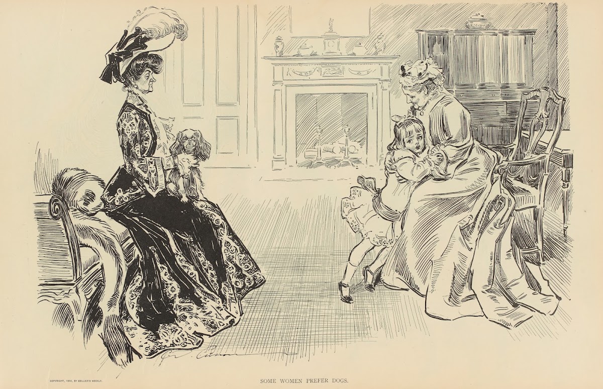 Some women prefer dogs 1900 1905