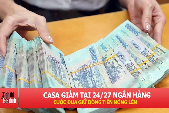 Cuộc đua vốn giá rẻ hạ nhiệt, CASA đồng loạt suy giảm - Tạp chí Tiếp thị &amp; Gia đình