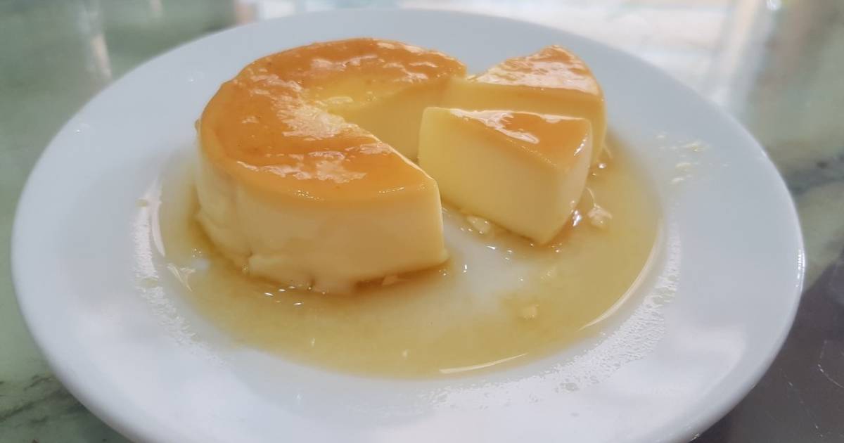 Bánh flan bất bại ngay lần đầu