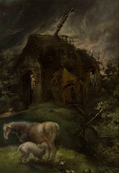 Ruined shrine 1870