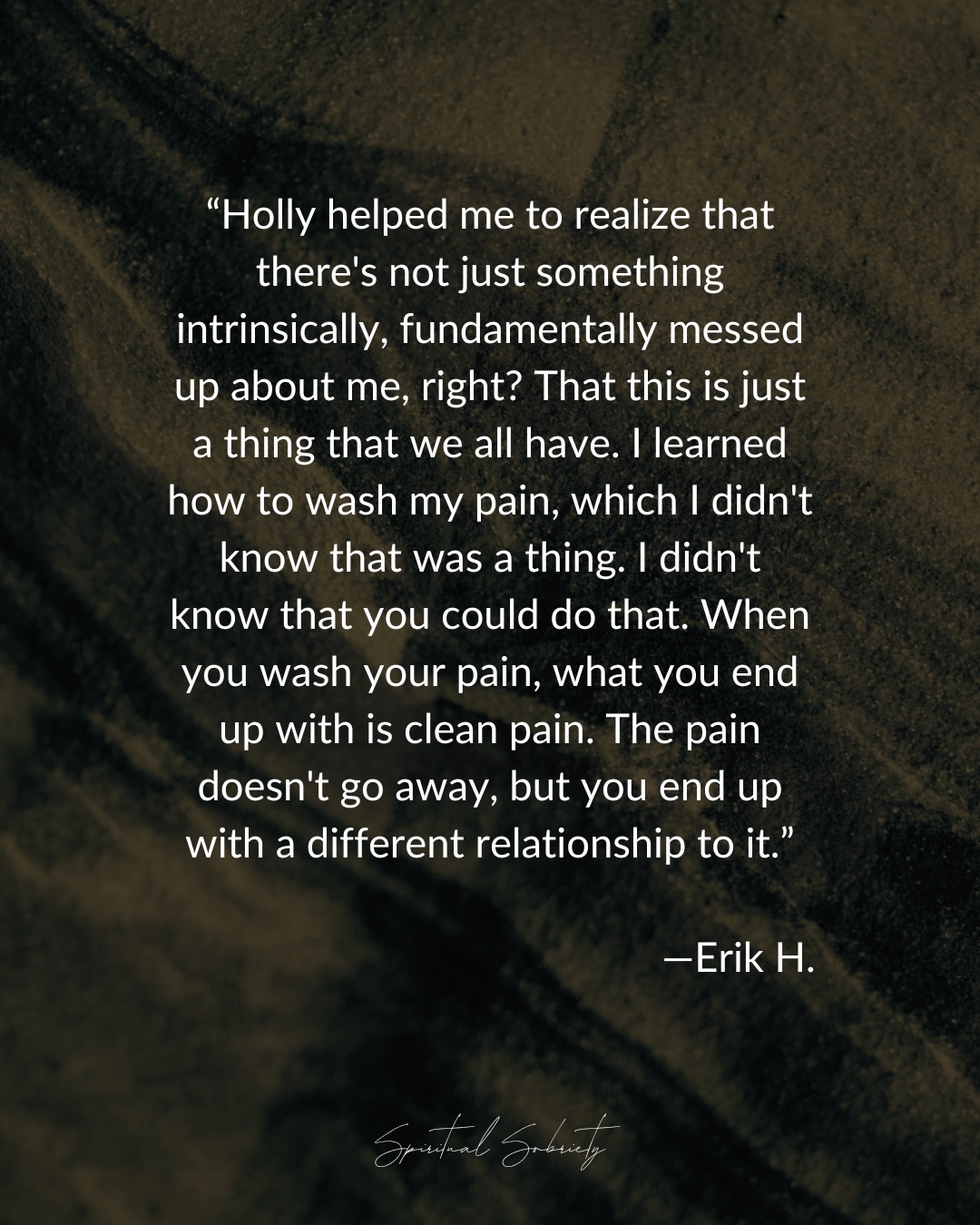 Spiritual Sobriety practitioner