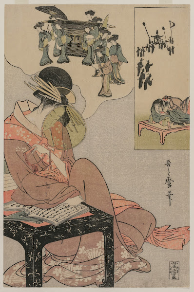 Courtesan Dreaming of a Marriage Procession late 1790s
