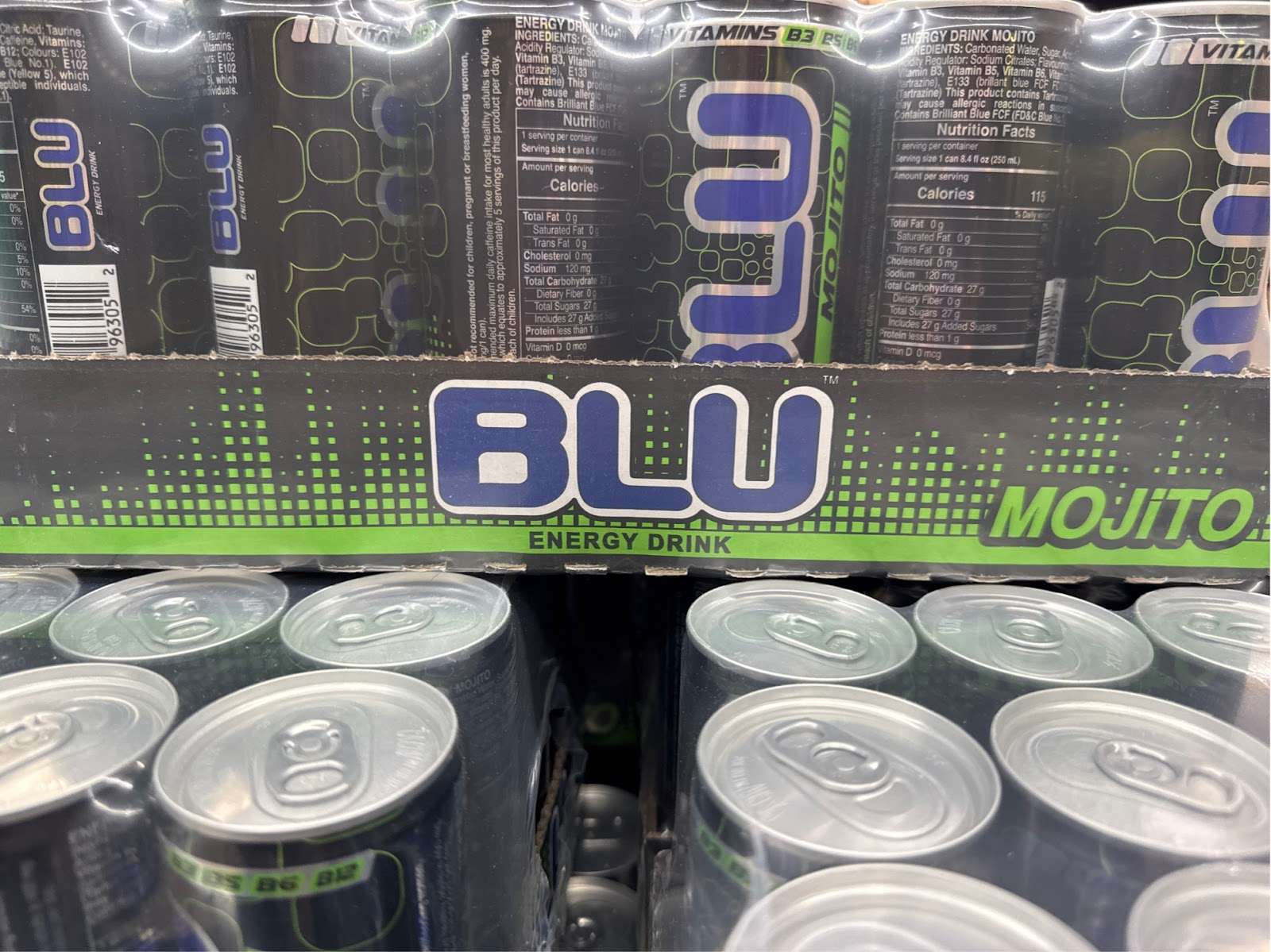 Blu Energy Drink Mojito