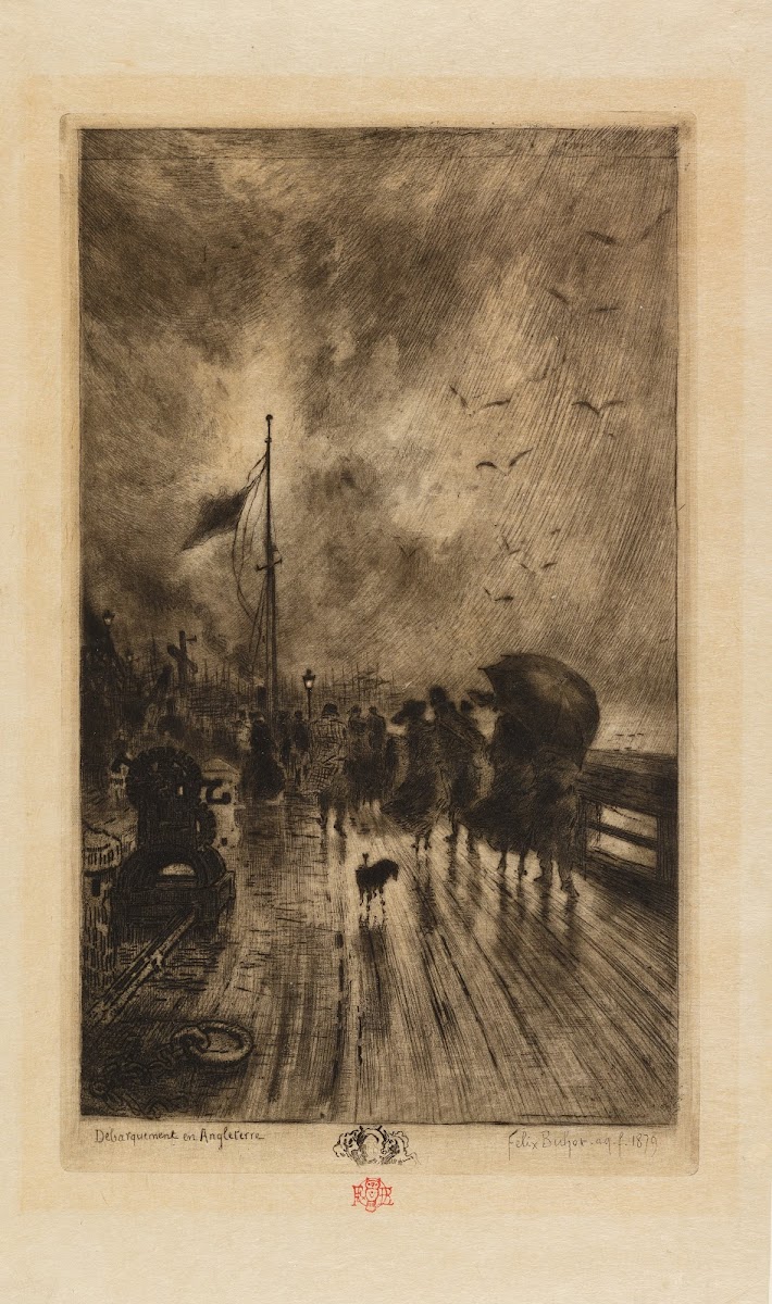 Landing in England 1879