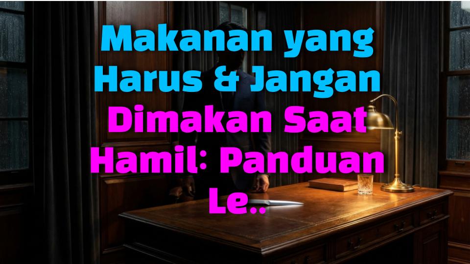 Makanan yang Harus & Jangan Dimakan Saat Hamil: Panduan Lengkap untuk Calon Ibu!