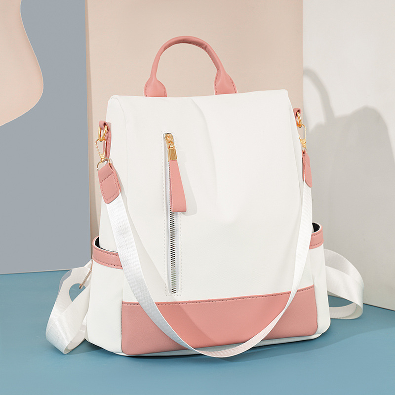 Women’s Backpack, PU Leather, Water-Resistant, 35×32×15 cm