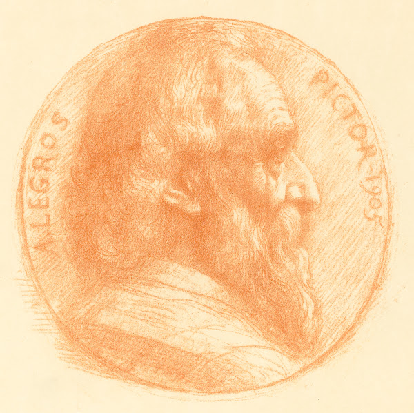 Self Portrait Medallion No2 11th plate