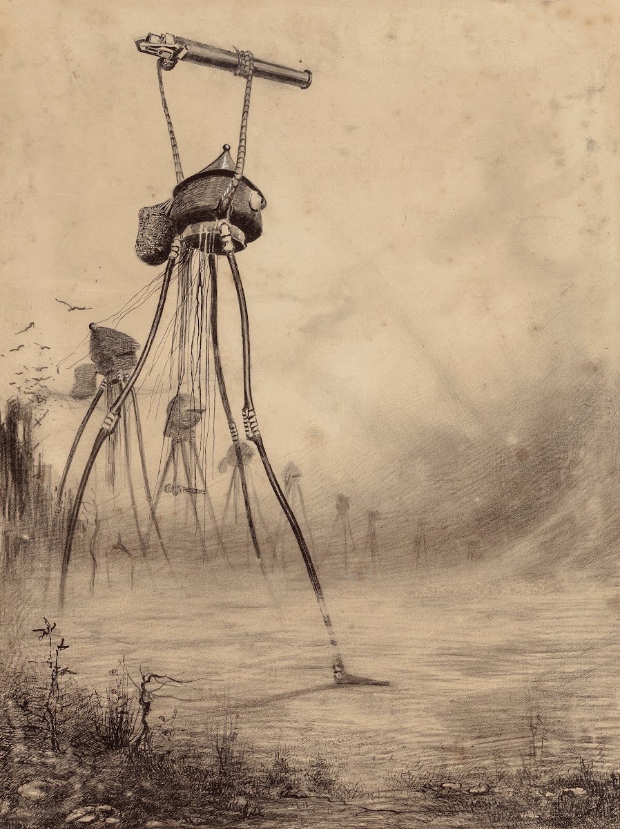 Martian Gas Cannon 1906
