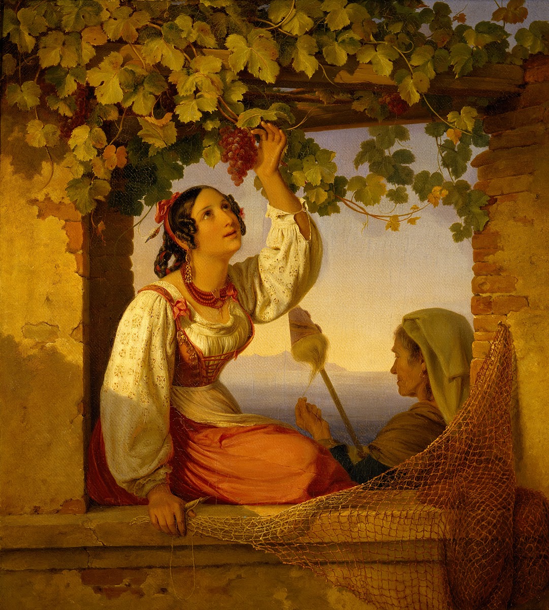 Neapolitan Fishermans Daughter 1816 1818