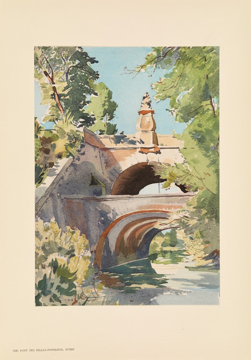 The Pont des Belles Fontaines Juvisy 1925
