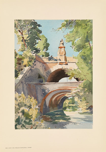 The Pont des Belles Fontaines Juvisy 1925