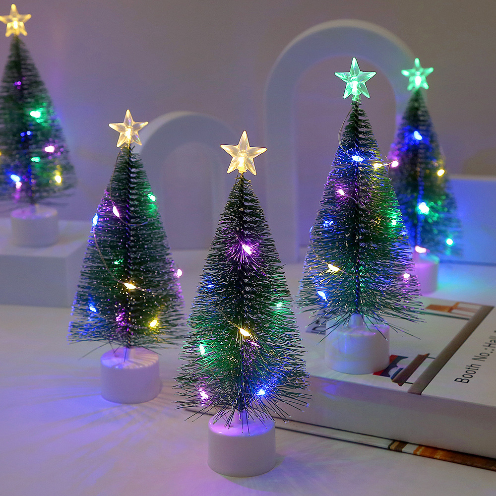 LED-Weihnachtsbaum mit Farbwechsel, 17 cm