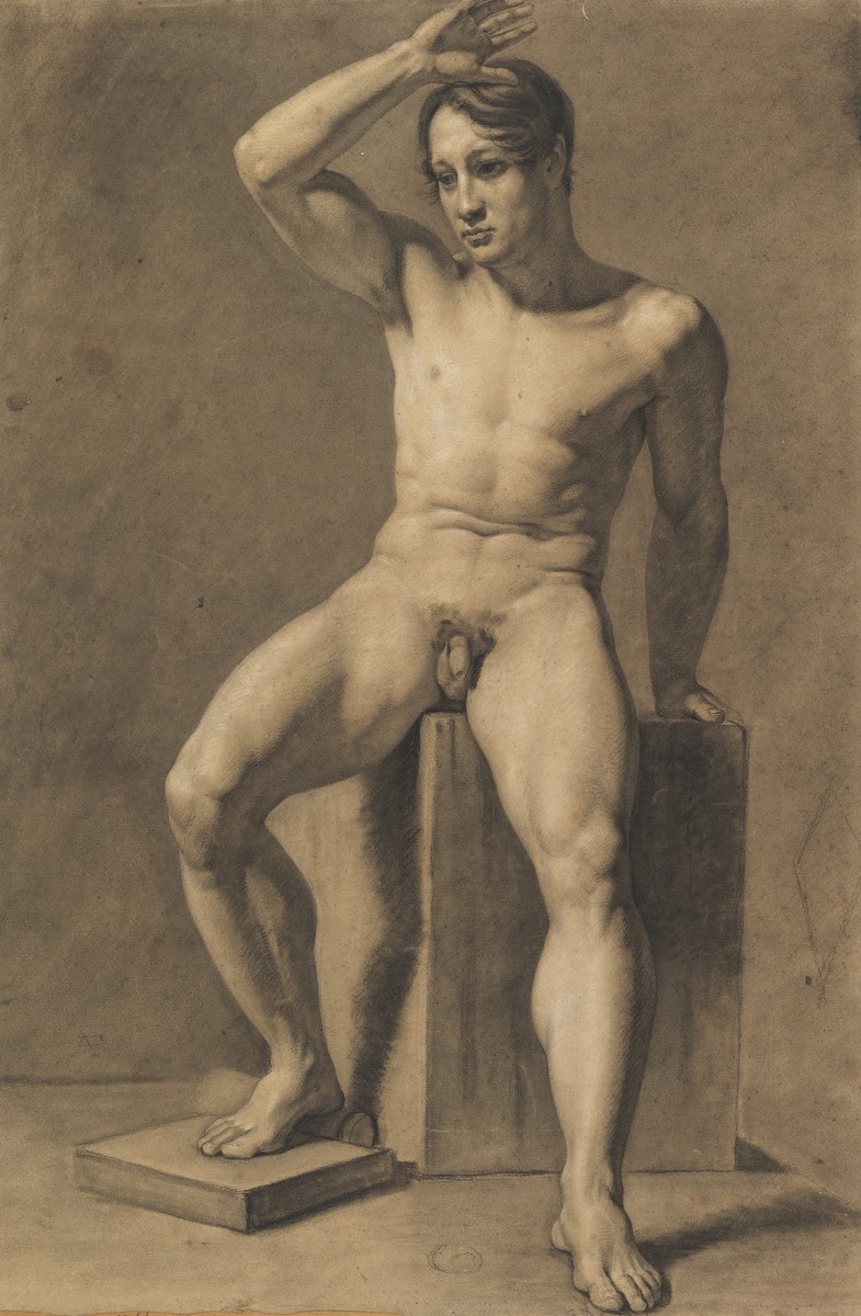 Seated Male Nude 186069