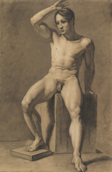 Seated Male Nude 186069