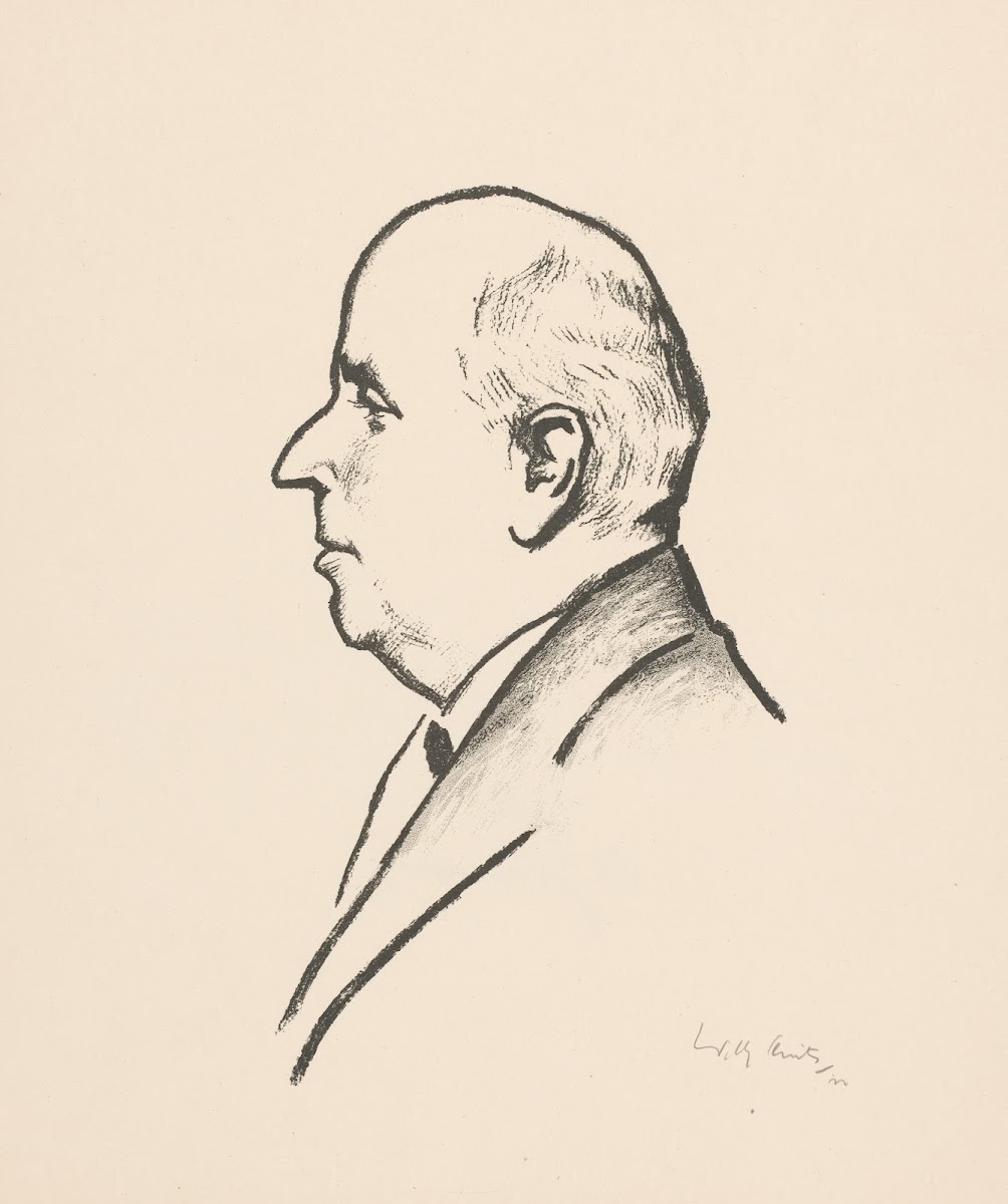 Portret Van Jan Van Leeuwen 1922