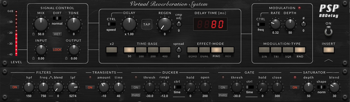 PSPaudioware PSP BBDelay v1.0.0 Win