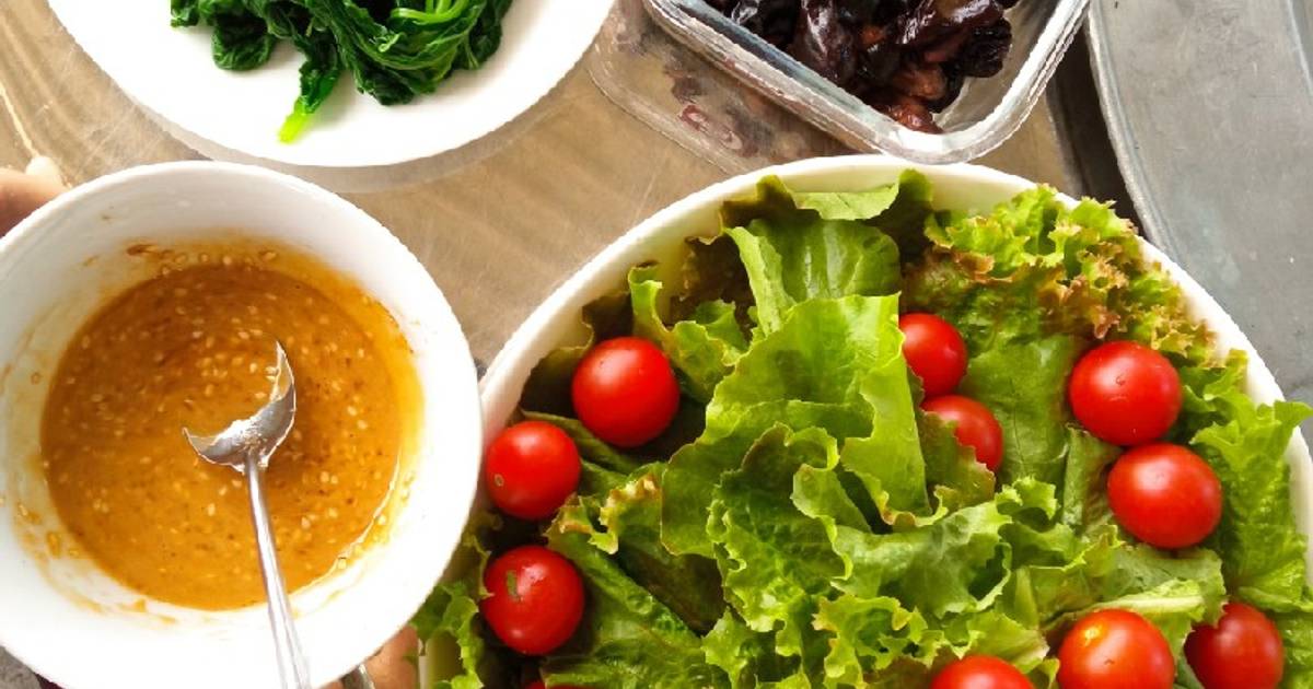 Nước sốt salad mè rang