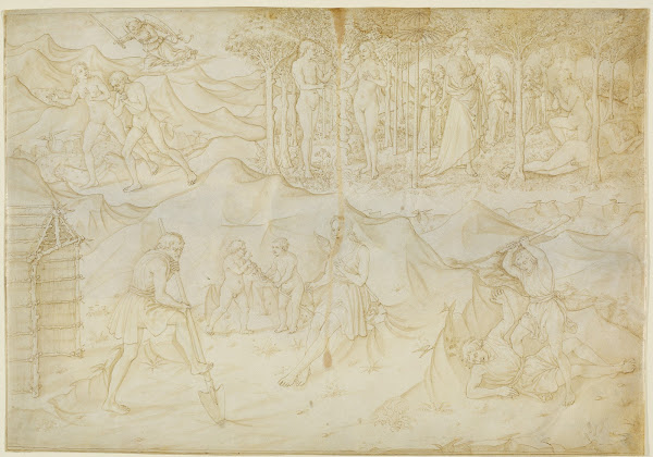 The Story Of Adam And Eve Ca 1450