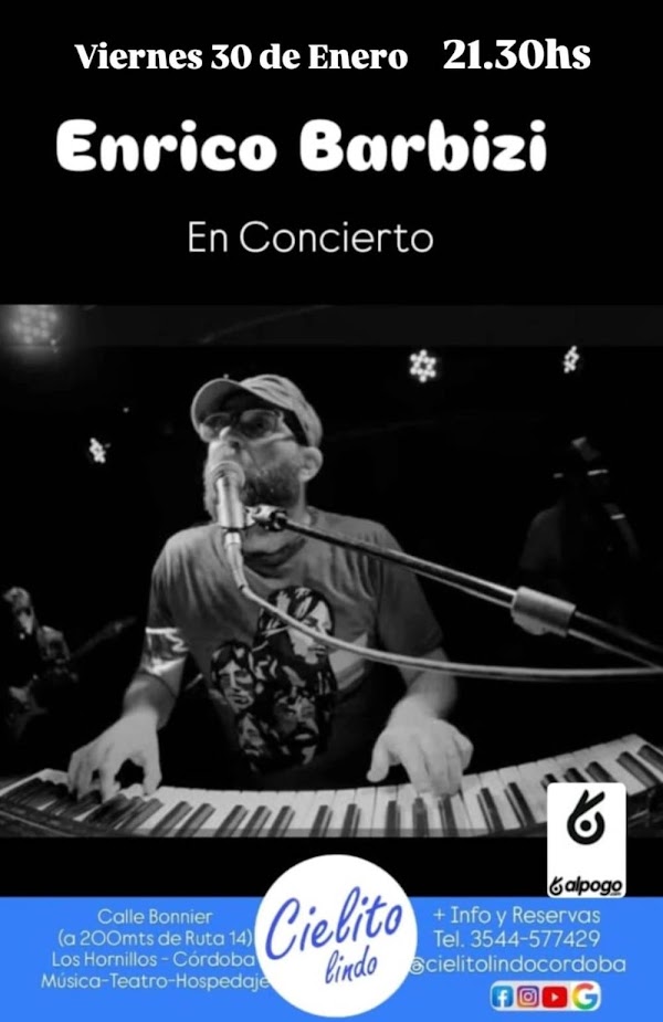 Enrico Barbizi en Concierto