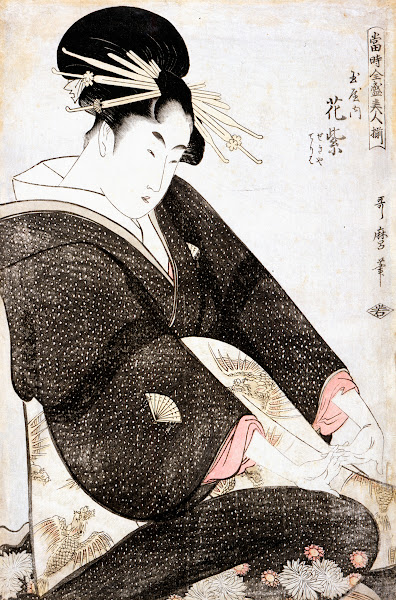 Courtesan Hanamurasaki of Tamaya 1794