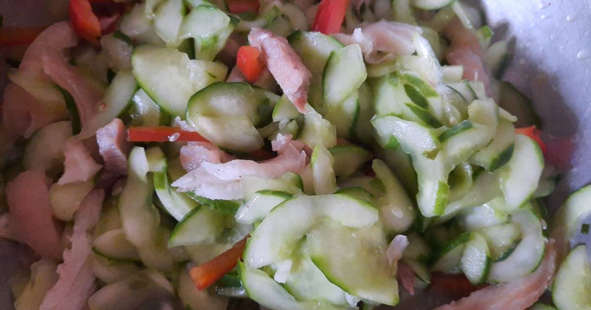 Nộm dưa chuột thịt luộc