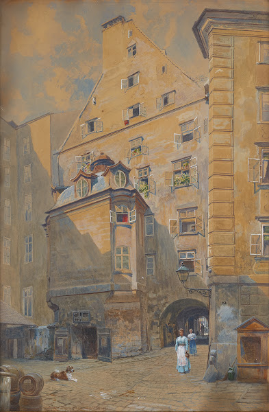 Der Dreifaltigkeitshof in Wien 1901