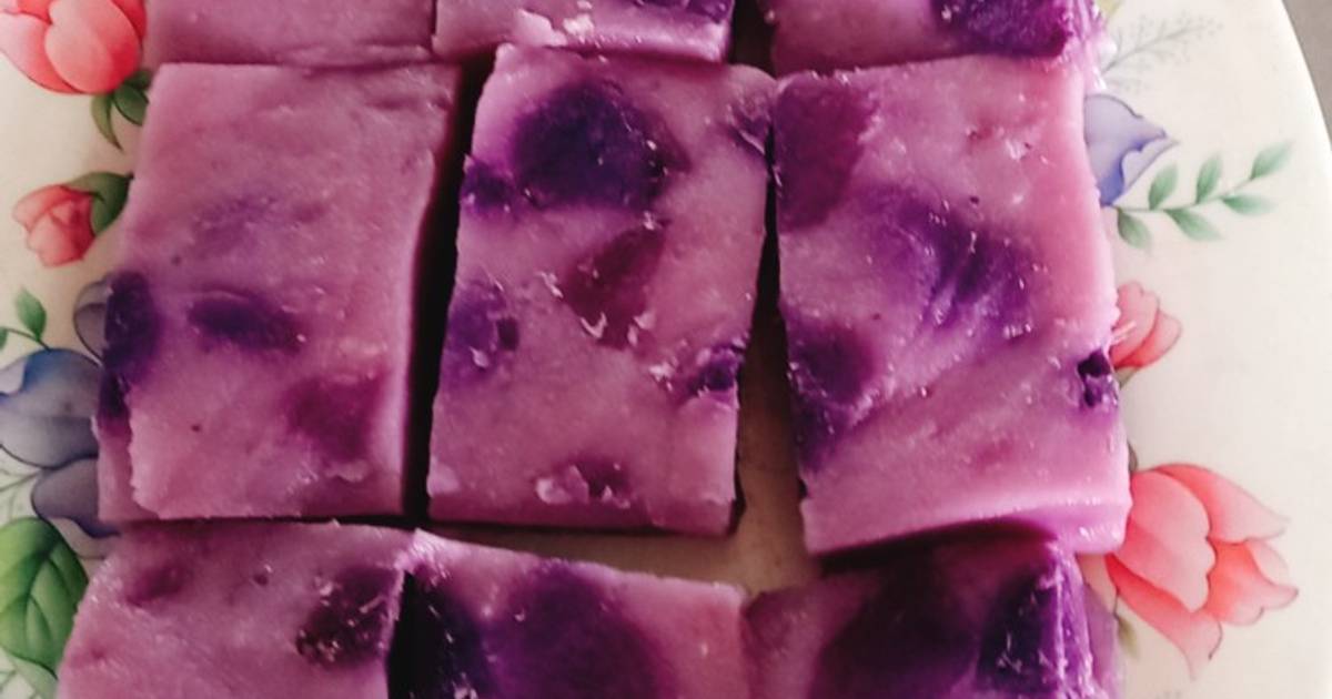 Bánh gạo khoai lang tím