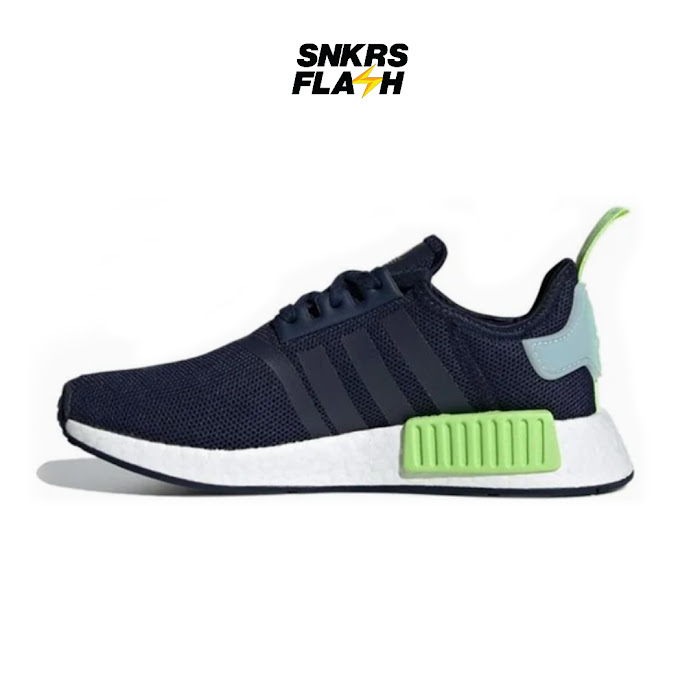 ADIDAS NMD R1 J COLLEGIATE NAVY ICE MINT - CG6982