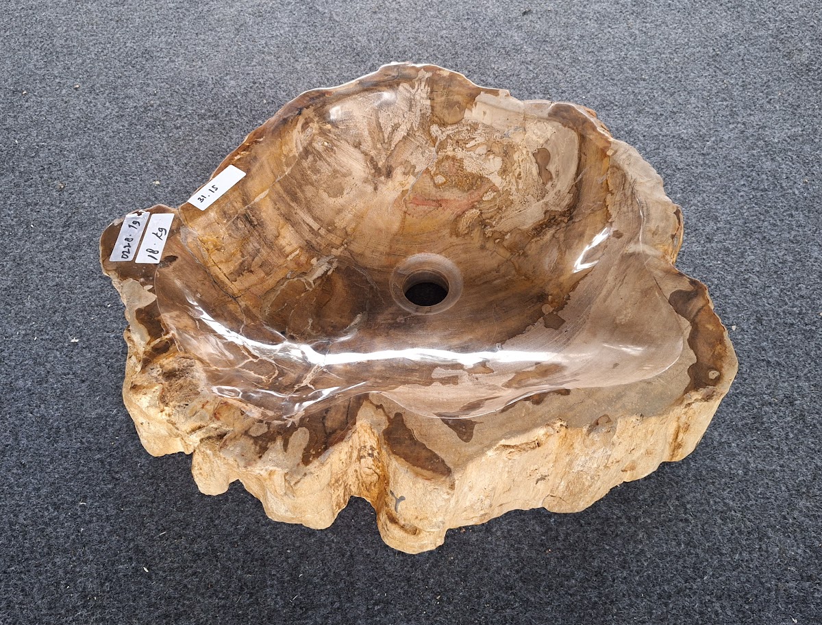 SINK — SKU PJA.31.15 | Petrified Wood by PJ Antique Bali