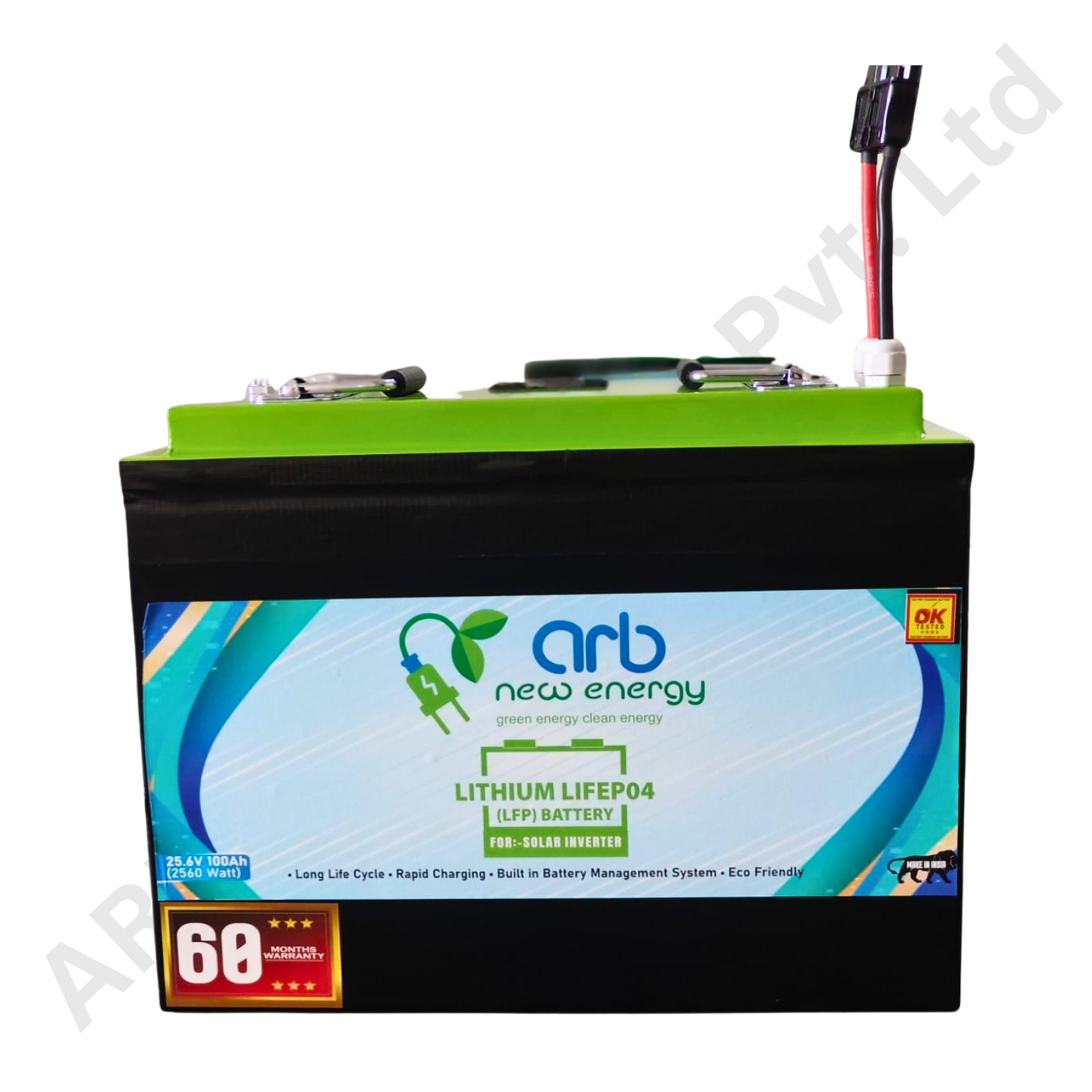 25.6V 100Ah Inverter Battery (Highstar) WDAAB (c137)