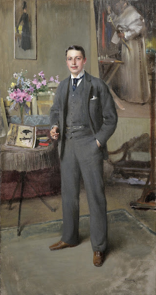 Herrenportrait 1890
