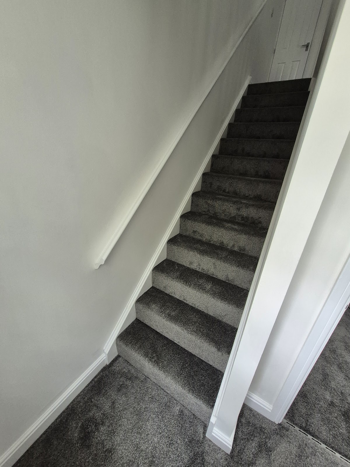 Professional painter and decorator freshening up a rental property interior in Lincoln, Lincolnshire — LWR Group subcontractor at work