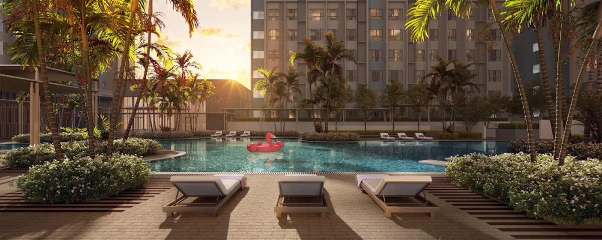 The Kingswoodz @ Bukit Jalil — swimming pool area