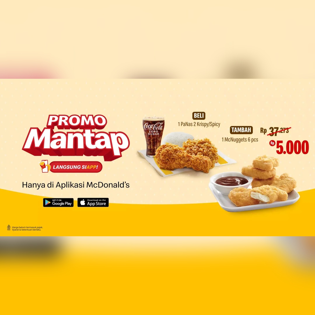 McNuggets 6 pcs Rp5.000