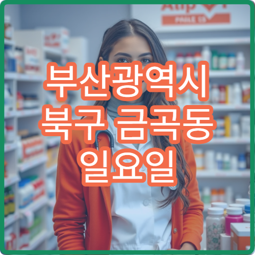 부산광역시 북구 금곡동 일요일 피부염 피부과 병원 안내