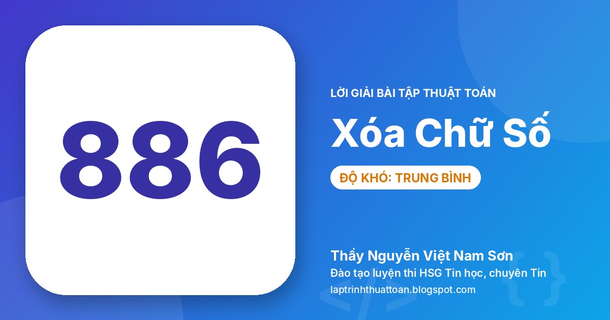 Xóa Chữ Số (DELNUM)